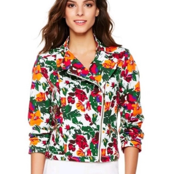 twiggy LONDON Jackets & Blazers - 💚Twiggy floral moto jacket